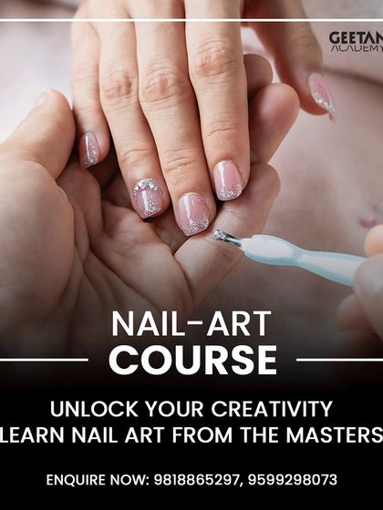 Our comprehensive nail art course is designed to unlock your creativity. We guide you from the basics of nail prep and care to mastering advanced artistic techniques.