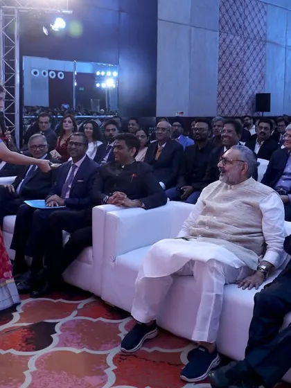 Engaging directly with dignitaries and guests in the front row. An important part of my role is to make every attendee, from the front row to the back, feel included in the event.