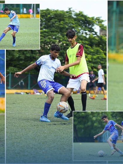 A collage showcasing the intensity and variety of our training sessions, from individual drills to team-based exercises.