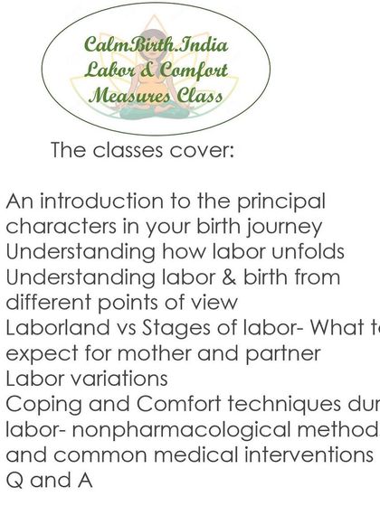 Pujitha Shetty - Childbirth Education & Labor Preparation My Classes & Philosophy photo 3