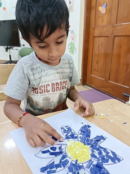 Purple Asters - Preschool & Daycare Creative Minds at Work photo 60