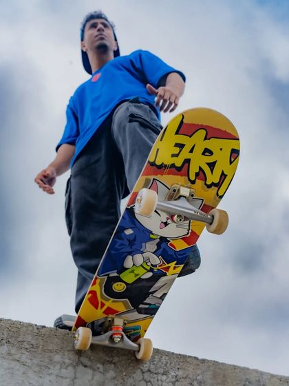 Hand-Painted Skateboard Decks photo 15