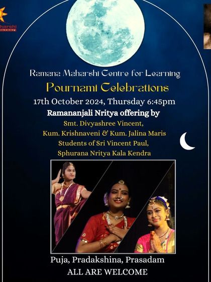 Ramana Maharshi Centre for Learning - Spiritual & Cultural Events Pournami: Full Moon Celebrations photo 8