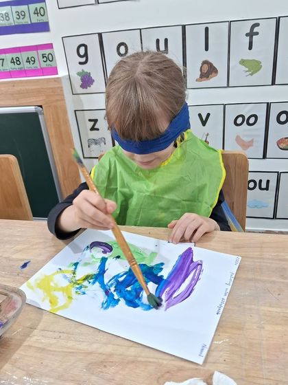 Knowledge Origin - Preschool & Kindergarten Programs Creative Expression & Messy Art photo 38