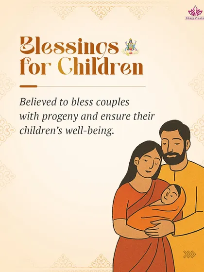 Blessings for children. One of the primary benefits of the Putrada Ekadashi fast is for couples seeking progeny. It is believed to bless them with children and ensure the well-being of their offspring.