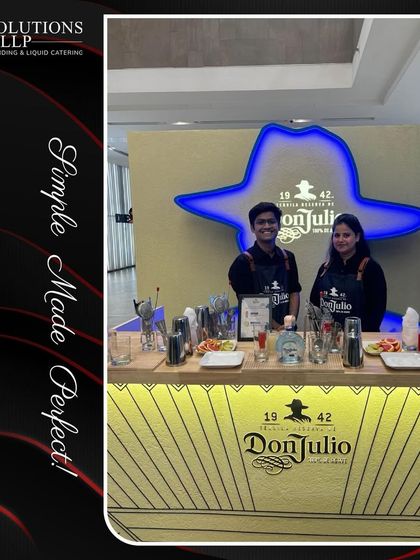 Our team at the Don Julio bar for a Father’s Day event organized by White Media, where we led a delightful cocktail session.