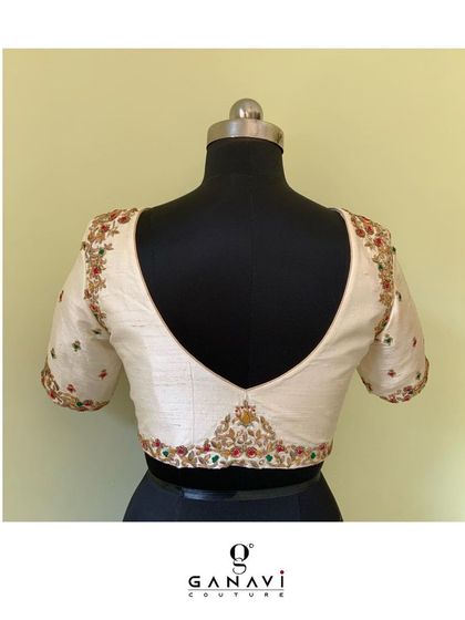 Ganavi Couture - Custom Indian Bridal & Occasion Wear Signature Hand-Embroidered Blouses photo 23