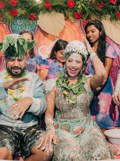 Gowjee - Wedding Planning & Design Vibrant Haldi & Mehendi Ceremonies photo 4