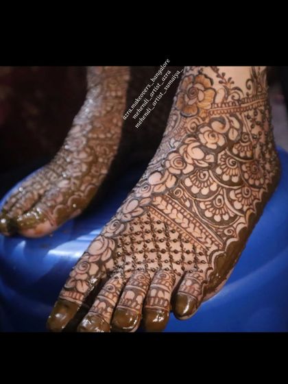 Azra Mehendi - Mehendi Artistry Mehendi for Feet photo 9