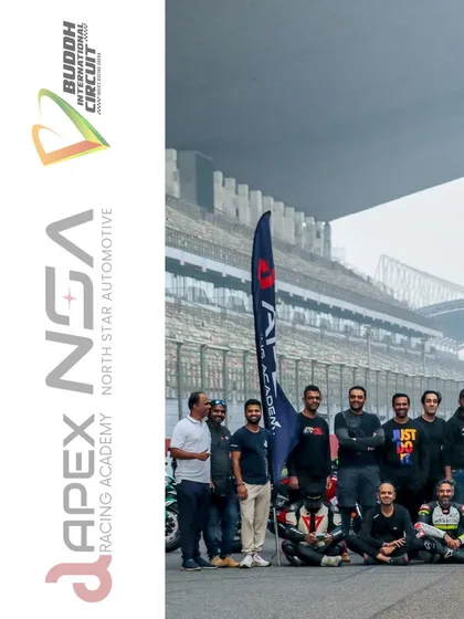 Part of our crew from the Season 12, Edition 7 track day at the Buddh International Circuit. A spectacular two days with amazing people.