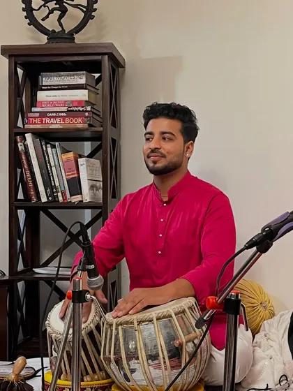 The joy of creating music together in a close-knit setting.