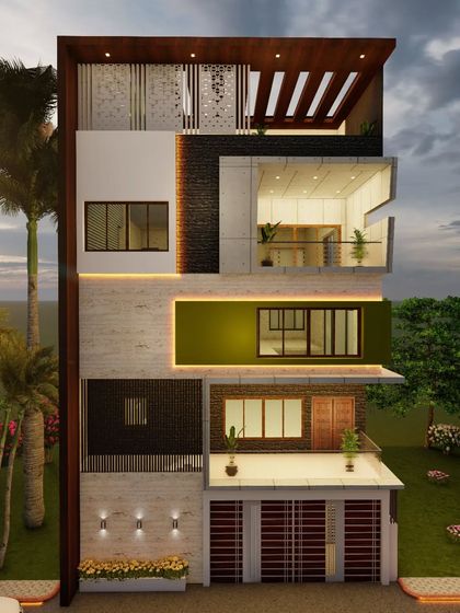 RJ Interiors & Architecture - Design & Build Services Modern Home Exteriors photo 62