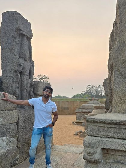 Raghu Ramappa - Guided Motorcycle Heritage Tours Destination: Mahabalipuram's Ancient Shore photo 8