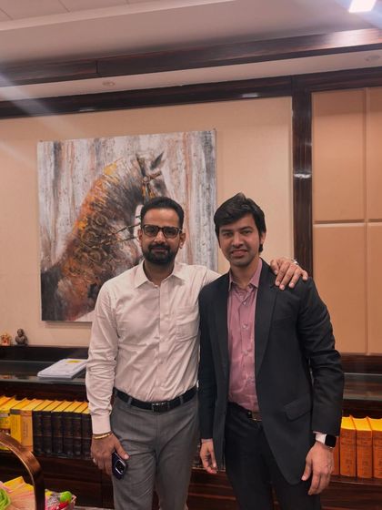 Meeting Mr. Pardeep Khatri after a long time. His humility and kindness are inspiring and remind me of the good in the world.