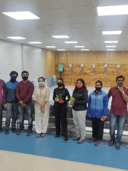 Another group photo from our October talent test, capturing the spirit of the event.