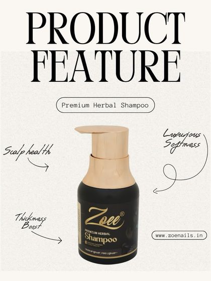 My Premium Herbal Shampoo is designed to boost scalp health, increase thickness, and provide a luxurious softness. It's the foundation of a healthy hair routine.