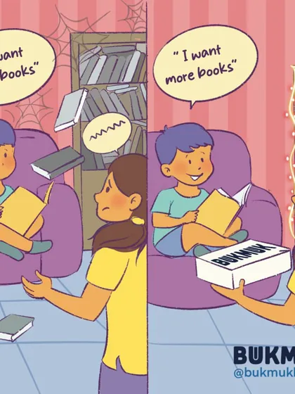 This is the feeling we want every family to have. The joy of a child who wants more books, and a happy parent who can provide them without clutter or stress. Our service makes it easy to keep a fresh supply of stories at home.