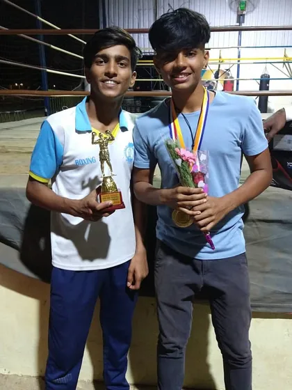 Two of our boxers, Aman and Samar, recognized for their outstanding skills with 'Best Boxer' and 'Best Bout' awards. We focus on developing technically sound fighters.