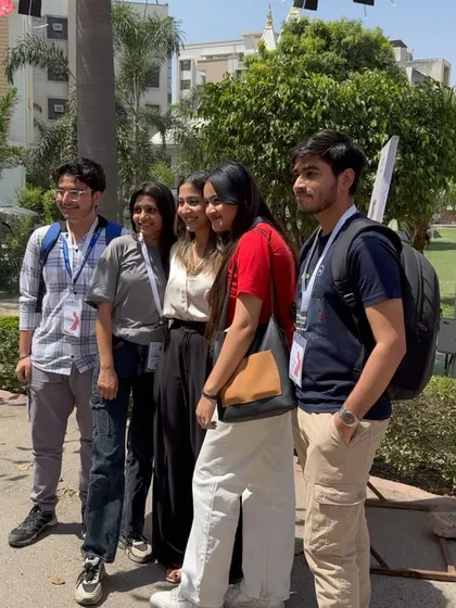 Another photo with enthusiastic attendees after the TEDx event, a reminder of the power of shared inspiration.