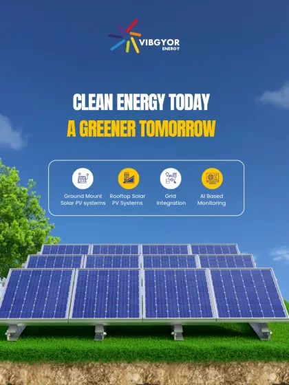 We offer a complete suite of solar services to power a greener tomorrow. Our expertise covers everything from ground-mounted and rooftop PV systems to grid integration and AI-based monitoring, ensuring a future-ready solution for your business.