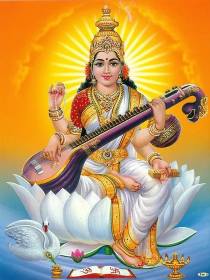 As the Hindu goddess of learning and wisdom, Saraswati has been a significant figure since the Vedic period. Her blessings are essential for anyone on a path of knowledge and self improvement.