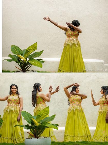 Shaik Tabassum - Destination Wedding Mehendi The Complete Bridal Look photo 8