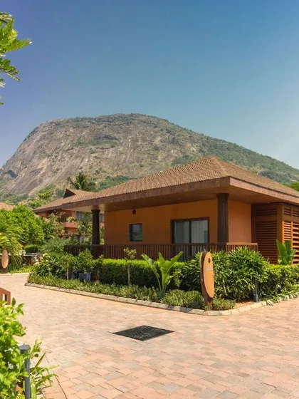 Our expansive bungalows offer a private retreat with stunning mountain views. The architecture is designed to harmonize with the natural landscape, providing a truly immersive stay.
