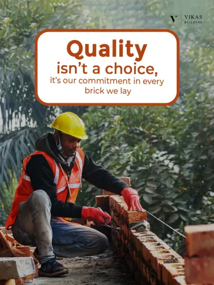 Quality isn't a choice, it's our commitment in every brick we lay. Our team on site ensures that the fundamentals of your home are strong, secure, and built to last.
