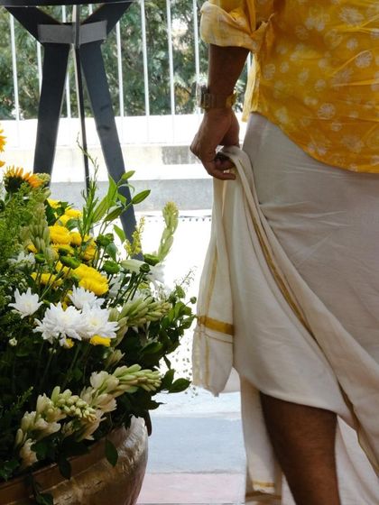It's the details that make a festival special. From the traditional 'mundu' worn by guests to the floral decorations, every element adds to the authentic Onam atmosphere I strive to create.