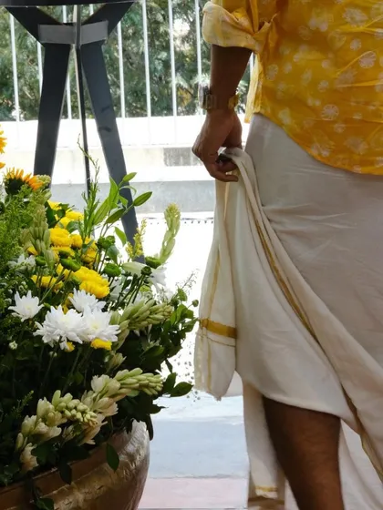 It's the details that make a festival special. From the traditional 'mundu' worn by guests to the floral decorations, every element adds to the authentic Onam atmosphere I strive to create.