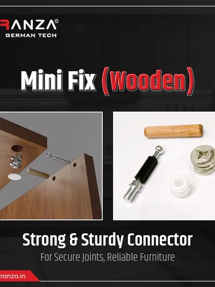 My wooden mini fix and dowels ensure your furniture has strong, sturdy, and seamless joints. Quality craftsmanship for furniture that stands the test of time.