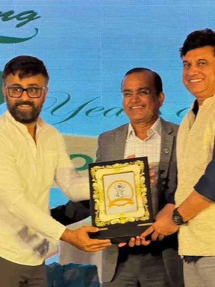 We were honored to be recognized during the 45-year celebration of Jungle Lodges & Resorts for our contribution to eco-tourism and wellness in Karnataka. This award affirms our commitment to sustainable, holistic healing.