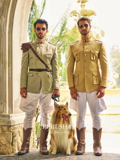 Another shot of my modern heritage looks. The sharp tailoring, functional pockets, and leather accessories create a look that is both rugged and refined.