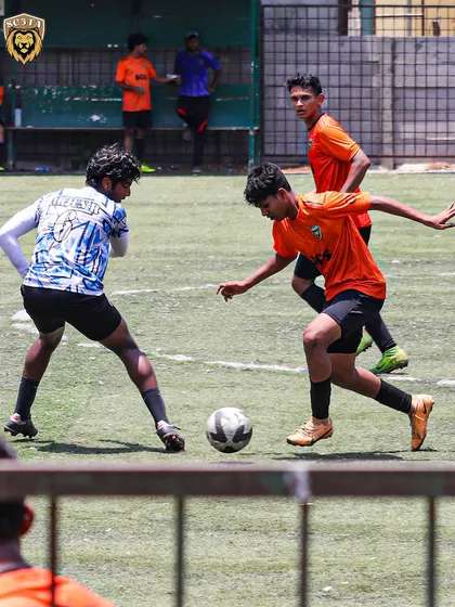 A duel between two players, highlighting the competitive nature of every match.