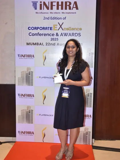 We were honored to receive an iNFHRA award for our very own office design. This recognition validates our philosophy that a well-designed workspace can significantly enhance creativity, productivity, and company culture.
