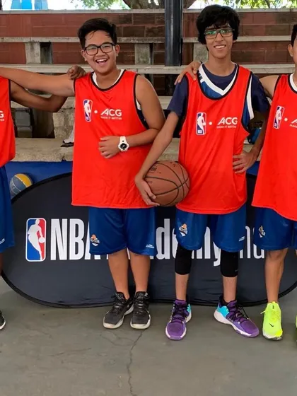 It’s about more than just basketball; it’s about the bonds we build. Here are some of our boys, all smiles at the Jr. NBA Academy tryouts. We support our players as they chase their dreams and create lifelong friendships along the way.