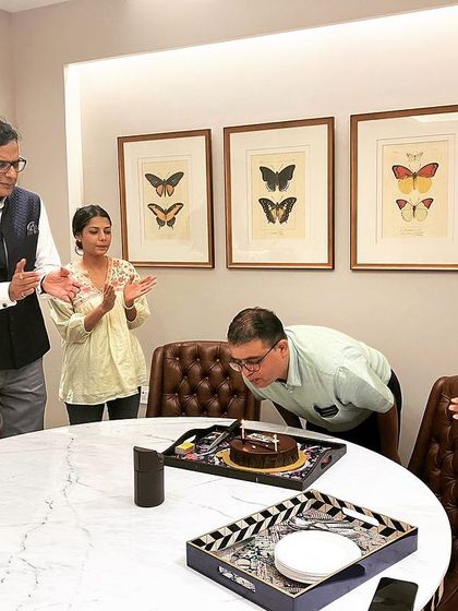 A moment of celebration as we gather to wish our colleagues Sunil Juyal and Namisha Jain a happy birthday. These occasions strengthen the bonds within our team.