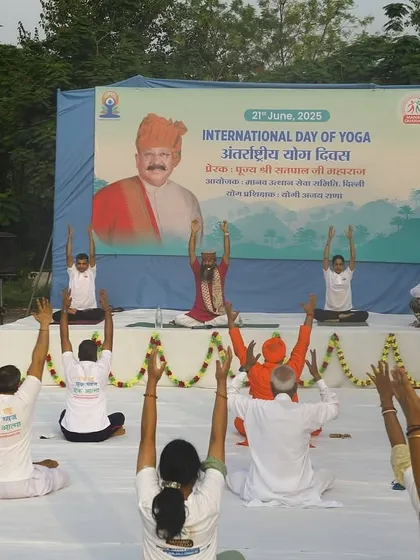 Leading a large-scale yoga session for International Day of Yoga is always a powerful experience. It shows that the desire for wellness and inner peace is a collective one. Guiding hundreds of people as they breathe and move in unison is a beautiful expression of Karma Yoga, or selfless service.