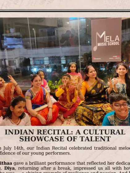 Mela Music School - Musical Instrument Lessons From Studio to Stage: Our Student Performances photo 16