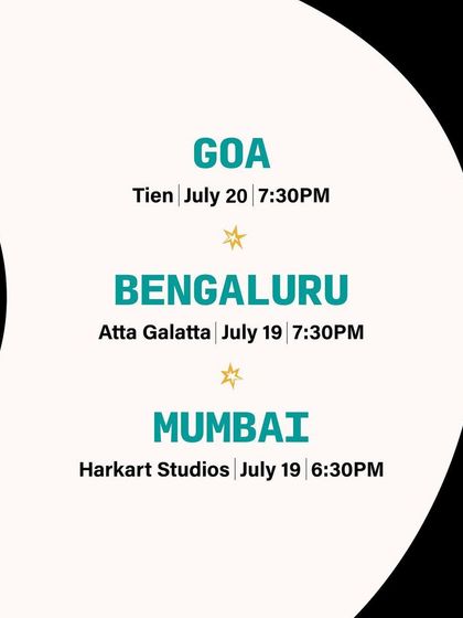 A poster showing the screening locations for the ALT EFF Film Club, including Atta Galatta.