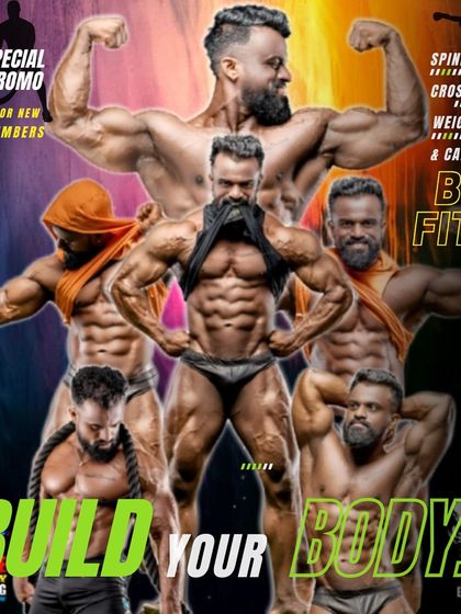 Srinivas S M - Bodybuilding & Competition Preparation My Temple: Xtreme Fitness Gym photo 5
