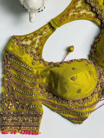 Sumaya Designer Studio - Fashion Design & Boutique Management Courses Bespoke Bridal Blouses: The Art of Detail photo 22