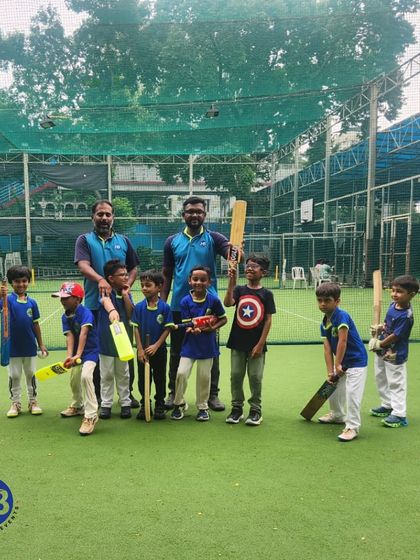 Tiny bats and big dreams define our youngest cricket batches. Here, our little champs gather with their coaches on the turf, ready to learn and play like the pros they aspire to be.