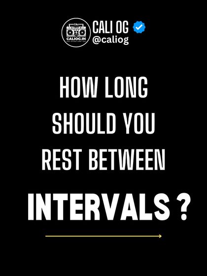 How long should you rest between intervals? The optimal time depends on your goals and the energy system you're training.