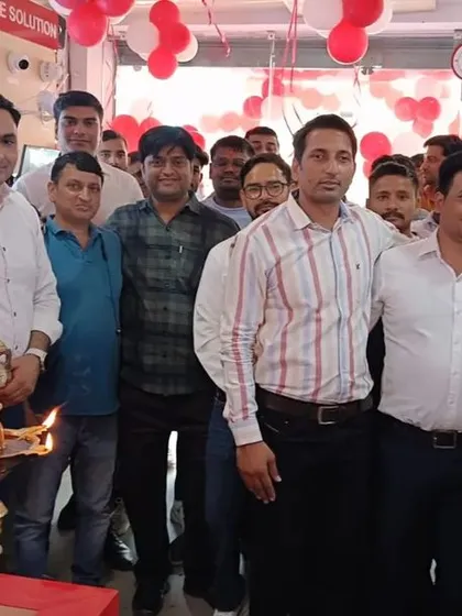 Another picture from my store's inauguration event. It is my mission to build a community of satisfied dealers, installers, and customers who trust SKS Enterprises for all their security needs.