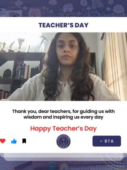 One of our senior students shares a thoughtful message for her mentors. We nurture talent from a young age and watch our students grow into confident artists.