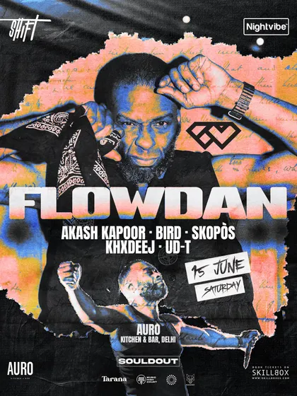 The poster for my closing set for the legendary Flowdan. This was a huge moment for me, as his music has been a major influence. It represents my journey into UK garage and bass music.