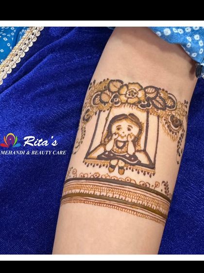 Themed Baby Shower Mehendi photo 5