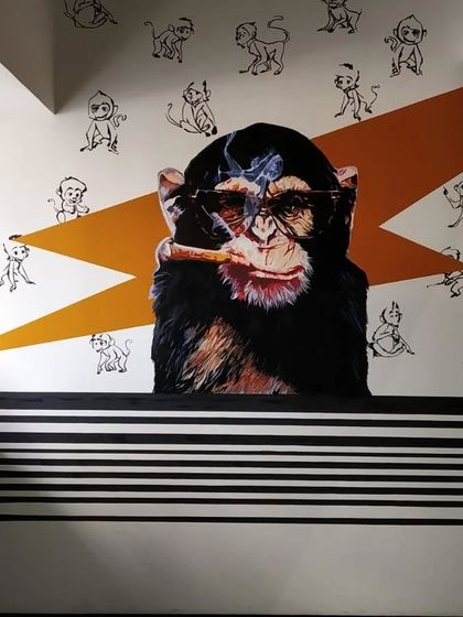 Shagufta - Mural and Wall Art Painting Art for Ambitious Workspaces photo 53