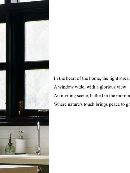 Even the kitchen sink has a view. We design homes where everyday moments are made more beautiful by a connection to nature.